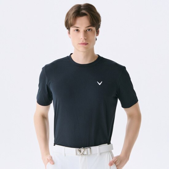 여름 라운드 반팔 티셔츠