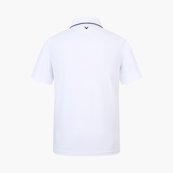 남성 여름 골조직 에리 티핑 포인트 티셔츠